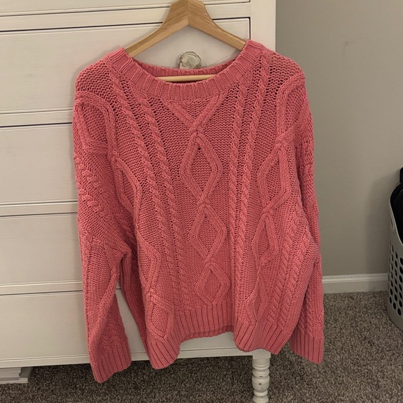 Princess Polly Anya Cable Switch oversized sweater - Picture 8 of 10